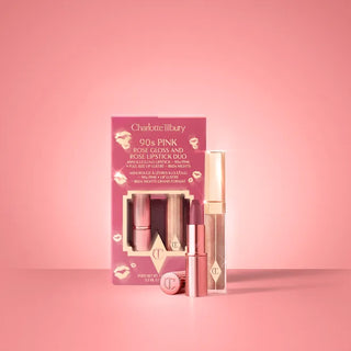 Gloss & Lipstick Duo - 90's Pink