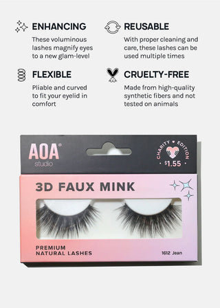 PAW PAW: 3D FAUX MINK LASHES - JEAN