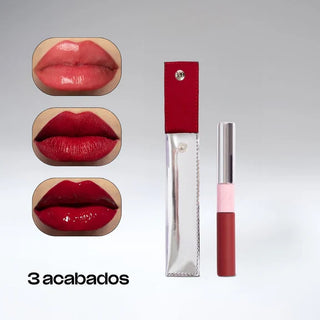 Duo Telenovela Lips Matte + Gloss + Estuche