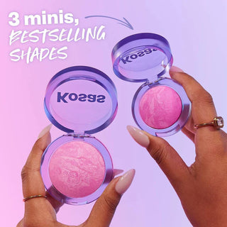 Mini Blush is Life Trio - Kosas / Set 3 pzas mini rubor en polvo