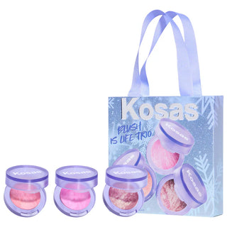 Mini Blush is Life Trio - Kosas / Set 3 pzas mini rubor en polvo