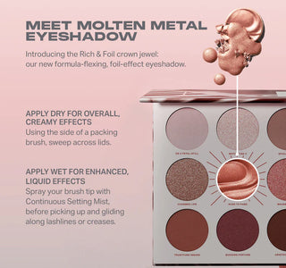 Rich & Foiled Artistry Palette - Rose To Fame