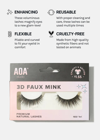 PAW PAW: 3D FAUX MINK LASHES - TORI