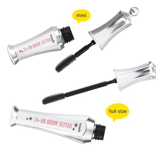 Mini 24-HR Brow Setter Clear Brow Gel with Lamination Effect - PREVENTA