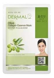 Dermal Mascarilla Coreana Facial de Colágeno