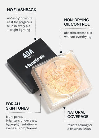 AOA FLAWLESS SETTING + FINISHING POWDER