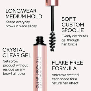 Mini Strong Hold Clear Brow Gel - PREVENTA